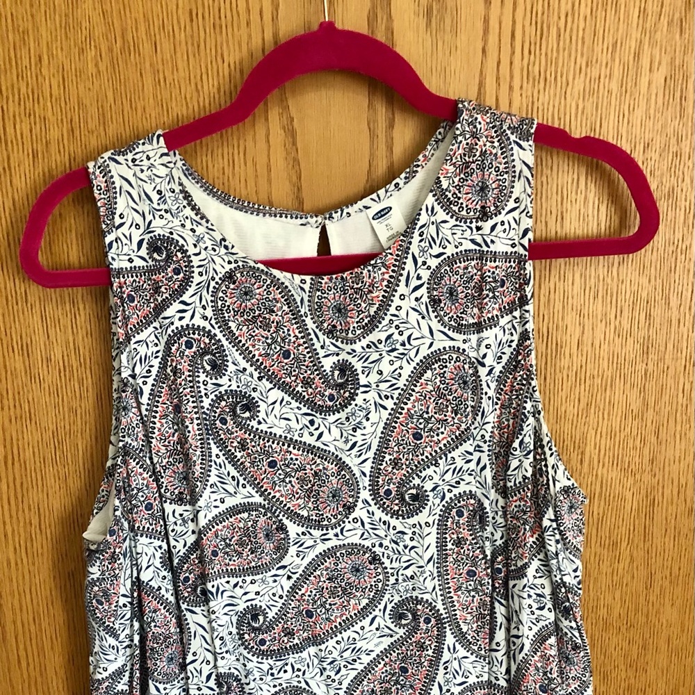 XL Paisley Old Navy Swing Dress